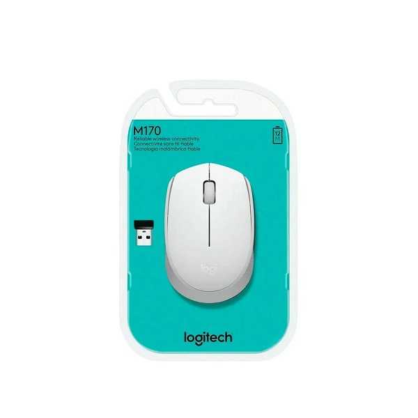 MOUSE LOGITECH M170 Off white INALAMBRICO P/N 910-006864