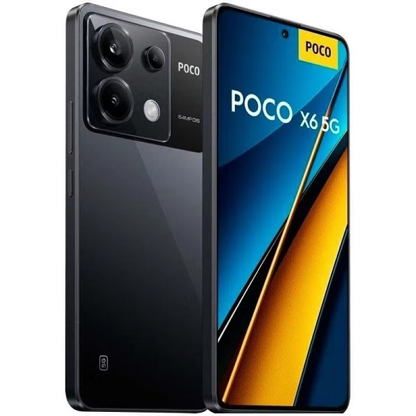 SMARTPHONE XIAOMI POCO X6 5G EU 8GB RAM 256GB ROM Black P/N 51452