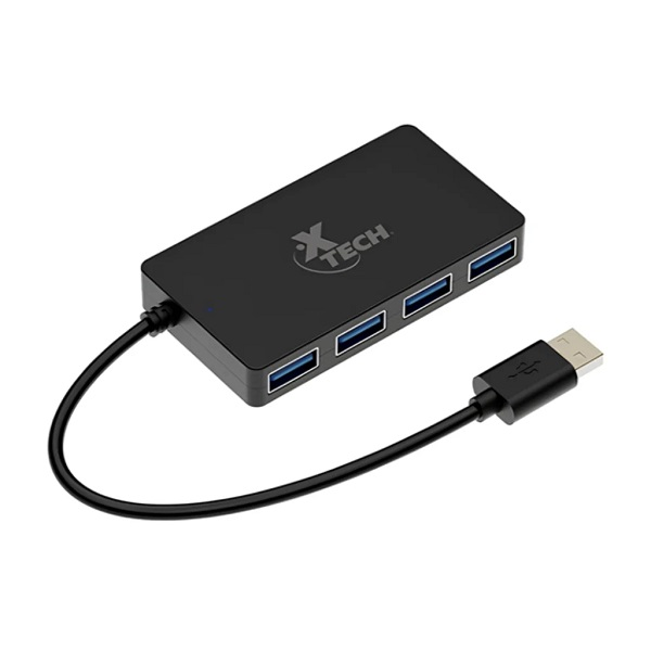 HUB USB XTECH Universal 4-port USB 3.0 hub P/N XTC-391