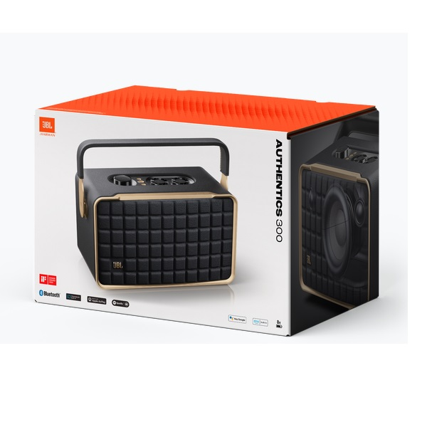 PARLANTE JBL Speaker Authentics Black Wi-Fi 6, Bluetooth P/N JBLAUTH300BLKAM