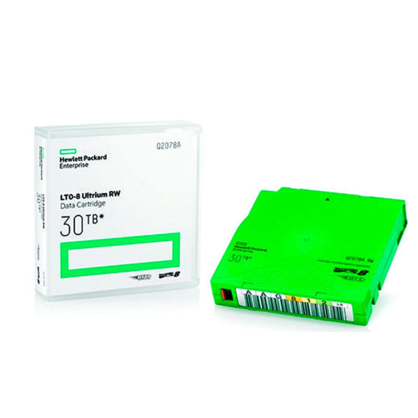 Cartucho de datos HPE LTO-8 Ultrium - LTO Ultrium 8 - 12 TB / 30 TB - para StoreEver LTO-8 Ultrium 30750, LTO-8 Ultrium 30750 TAA