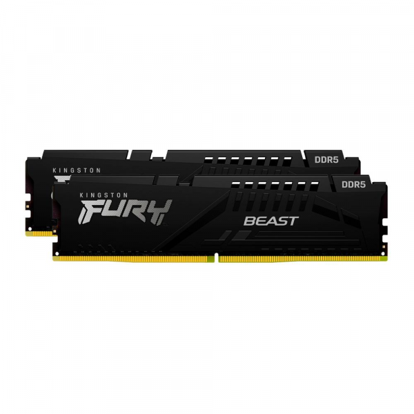 KIT DDR5 KINGSTON FURY 32GB 6000MT/s CL30 DIMM (Kit of 2 X 16GB) BLACK RGB P/N KF560C30BBK2-32