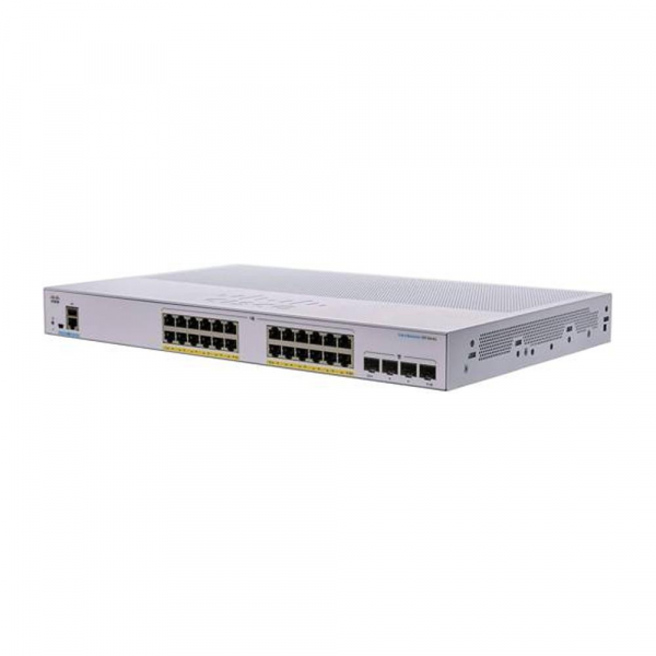 SWITCH Cisco CBS350 Managed 24-port GE PoE 4x1G SFP P/N CBS350-24P-4G-NA