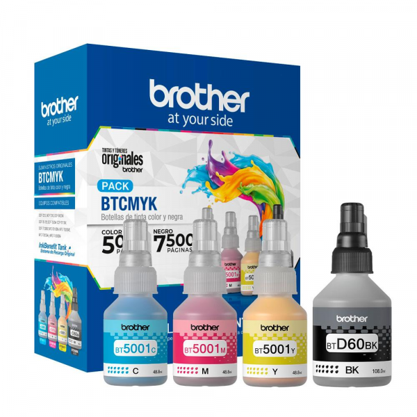 Brother Pack color/negro BTCMYK (Negro + CMY)