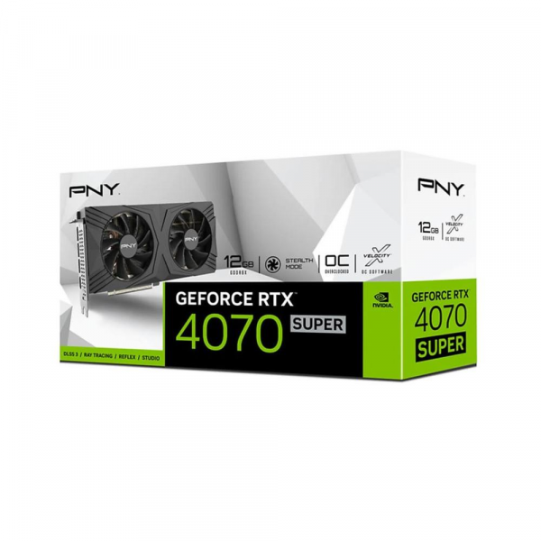 Tarjeta de Video PNY RTX 4070 SUPER OC