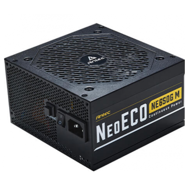 FUENTE DE PODER ANTEC MODULAR 650W 
 MODELO NE650G 80PLUS BRONCE PCI 5.0 M 0-761345-11753-1