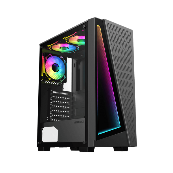 GABINETE GAMER GAMEMAX PRISM SIN FUENTE