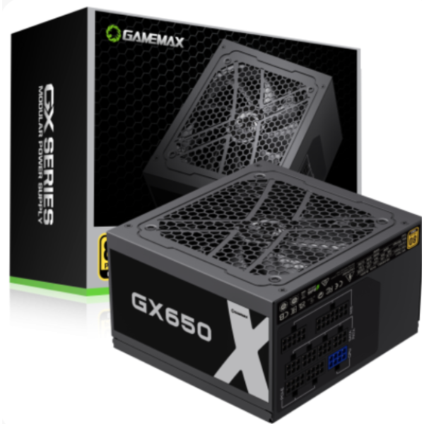 FUENTE DE PODER GAMEMAX 650W 80+ GOLD MODULAR