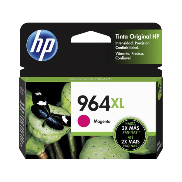 Tinta original de de Alta capacidad HP 964XL Magenta - 3JA55AL