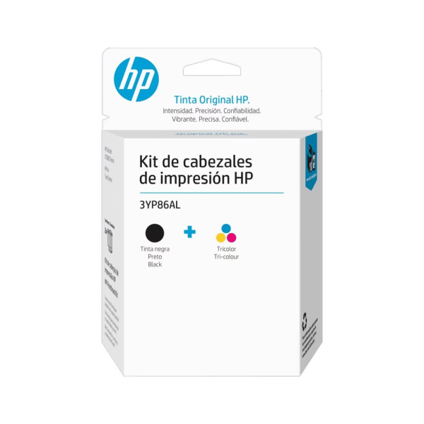 Cabezales HP Tri-color/Black GT 3YP86AL