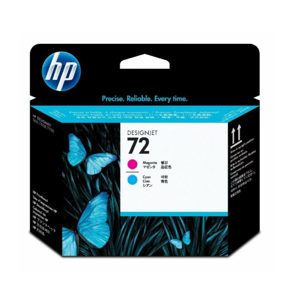 Tinta original HP 72 Magenta & Cyan - C9383A