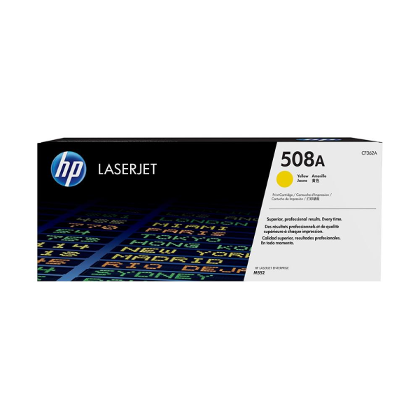 Toner original HP 508A Yellow - CF362A