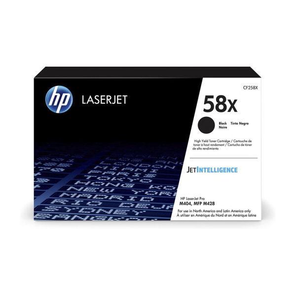 Toner original HP 58X Black - CF258X