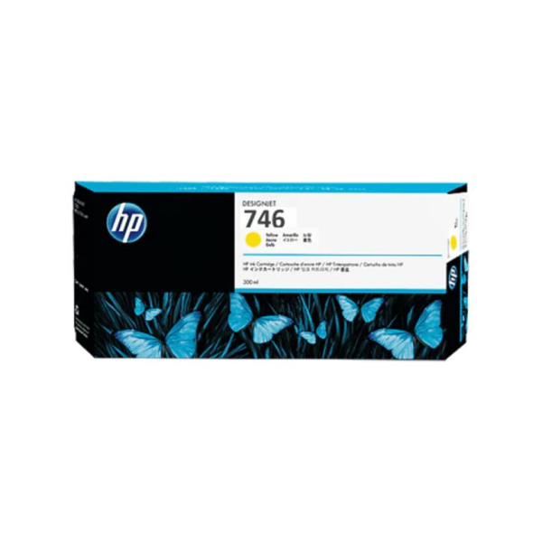 Tinta original HP 746 300ml Yellow - P2V79A