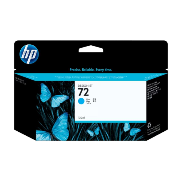 Cartrige original HP 72 130ml Cyan + Vivera Cartridge Plotter - C9371A