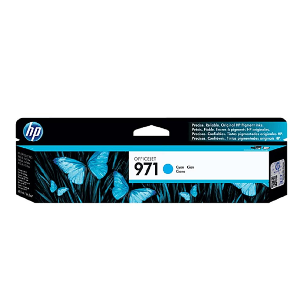 Tinta HP 971 Cyan Ink Cartridge