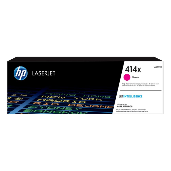 Toner HP 414X High Yield Magenta Original LaserJet