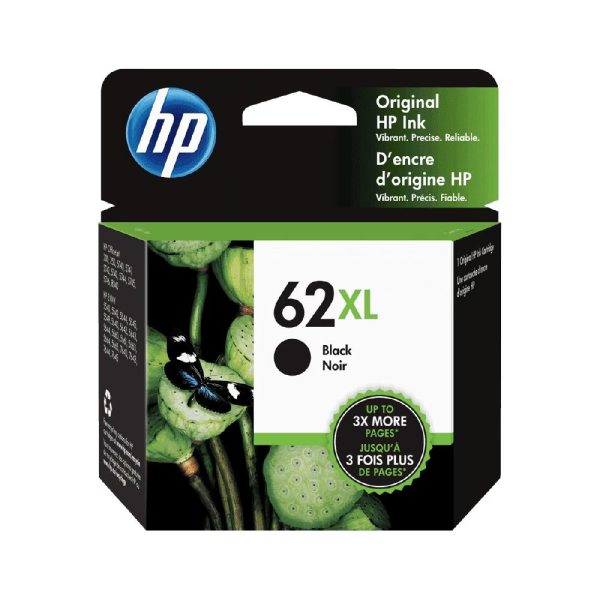 Cartridge original HP 62XL Black Ink