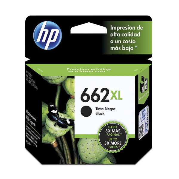 Cartridge original HP 662XL Black Ink Cartridge