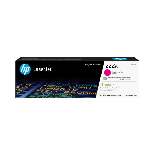 Toner Original HP 222A Magenta - W2223A