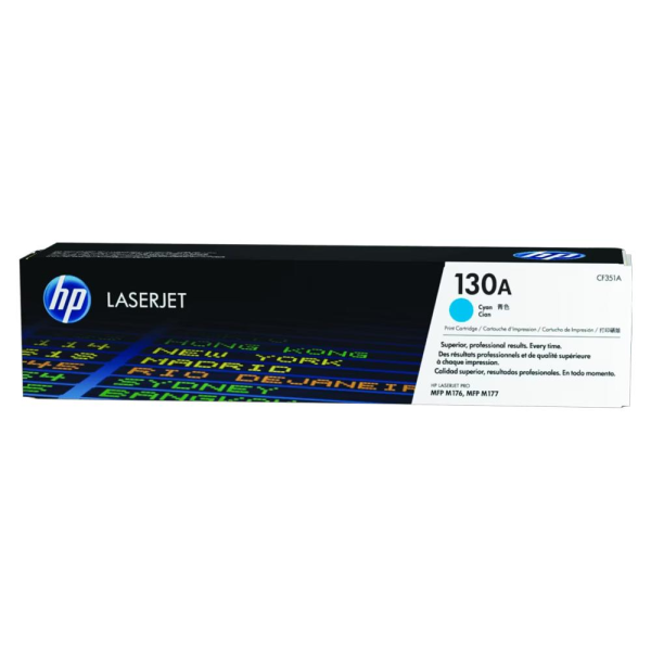 Toner original HP 130A Cyan - CF351A