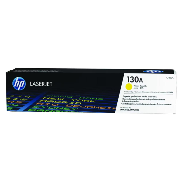 Toner original HP 130A Yellow - CF352A