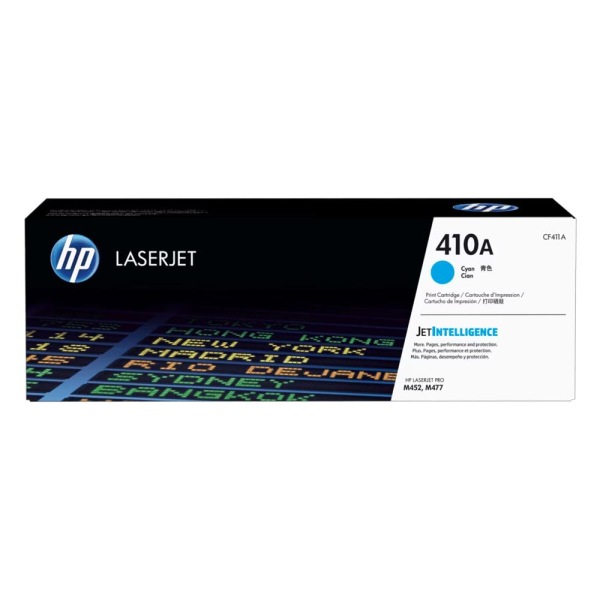 Toner original HP 410A Cyan - CF411A