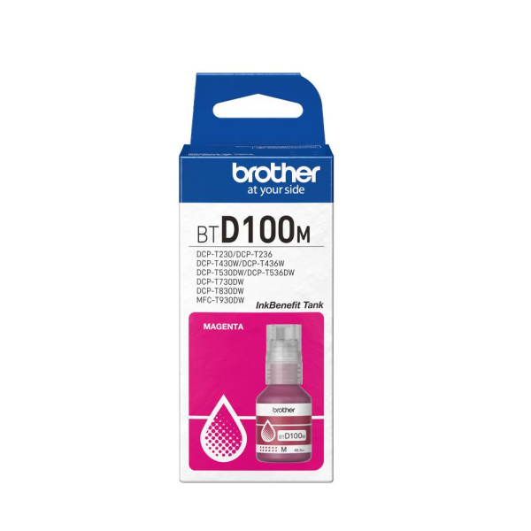 Tinta original Brother BTD100M Magento