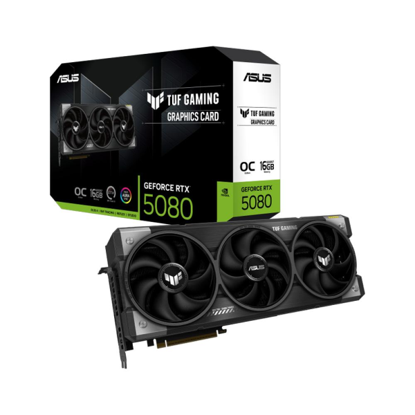 Tarjeta de Video Asus TUF-RTX5080-O16G-GAMING