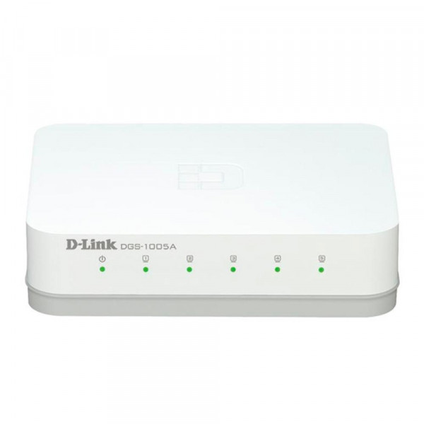 Switch DGS-1005A 5-port 10/100/1000Mbps Unmanaged Switch