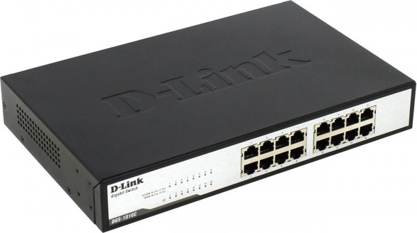 DGS-1016C 16-Port 10/1001000Mbps Unmanaged Switch