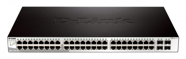 52-ports Gigabit - 4-ports SFP; Smart Switch