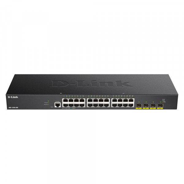 DGS-1250-28X 24 Ports 10/100/1000 Mbps + 4 Ports 1