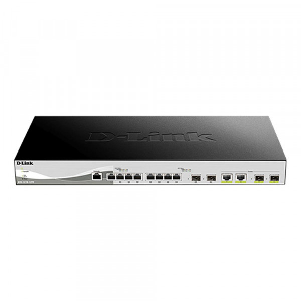 DXS-1210-12TC 8-port 10GBASE-T 2-port SFP+ and 2-