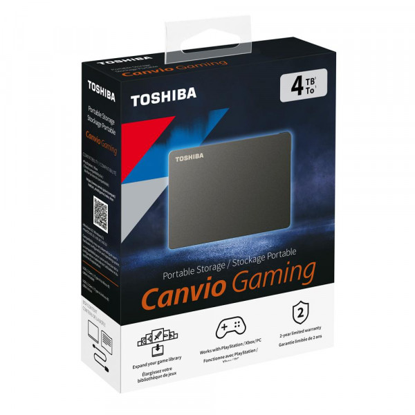 Toshiba 4TB Externo Canvio Gaming