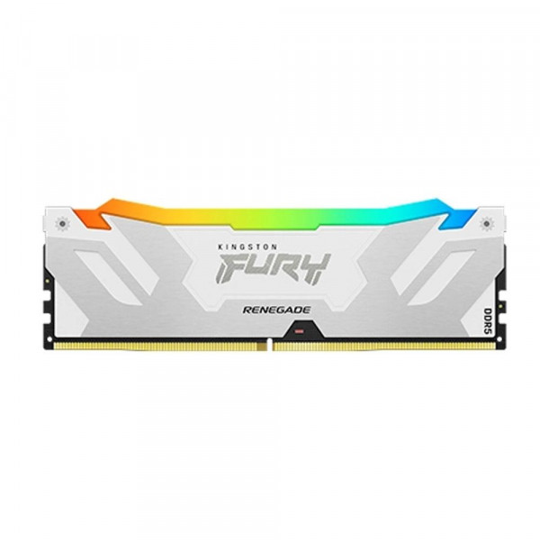 MEMORIA UDIMM DDR5 16GB 6000MT/s CL32 FURY Renegade RGB White P/N KF560C32RWA-16