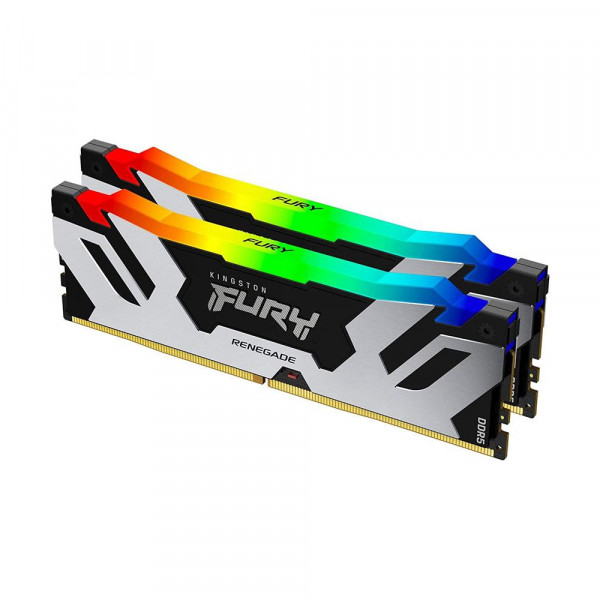 KIT DDR5 KINGSTON FURY 32GB 6000MT/s CL30 DIMM (Kit of 2 X 16GB) RENEGADE RGB P/N KF560C32RWAK2-32