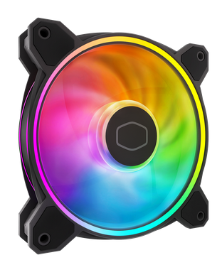 VENTILADOR PARA GABINETE COOLER MASTER MasterFan MF120 Halo2 P/N MFL-B2DN-21NP2-R2