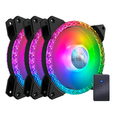 VENTILADOR PARA GABINETE COOLER MASTER MF120 PRISMATIC 3IN1 MFY-B2DN-203PA-R1 P/N MFY-B2DN-203PA-R1