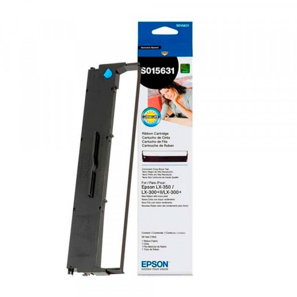 CINTA PARA IMPRESORA EPSON S015631 PARA FX80/80+/870/RX80/JX80/LX800/350