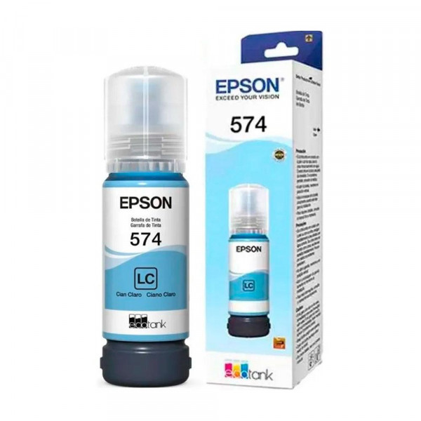 Botella de Tinta Light Cyan Epson T574