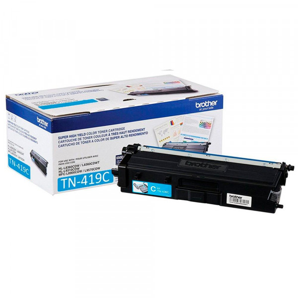 Brother TN419C TONER AZUL 9000 PAG ISO BC4